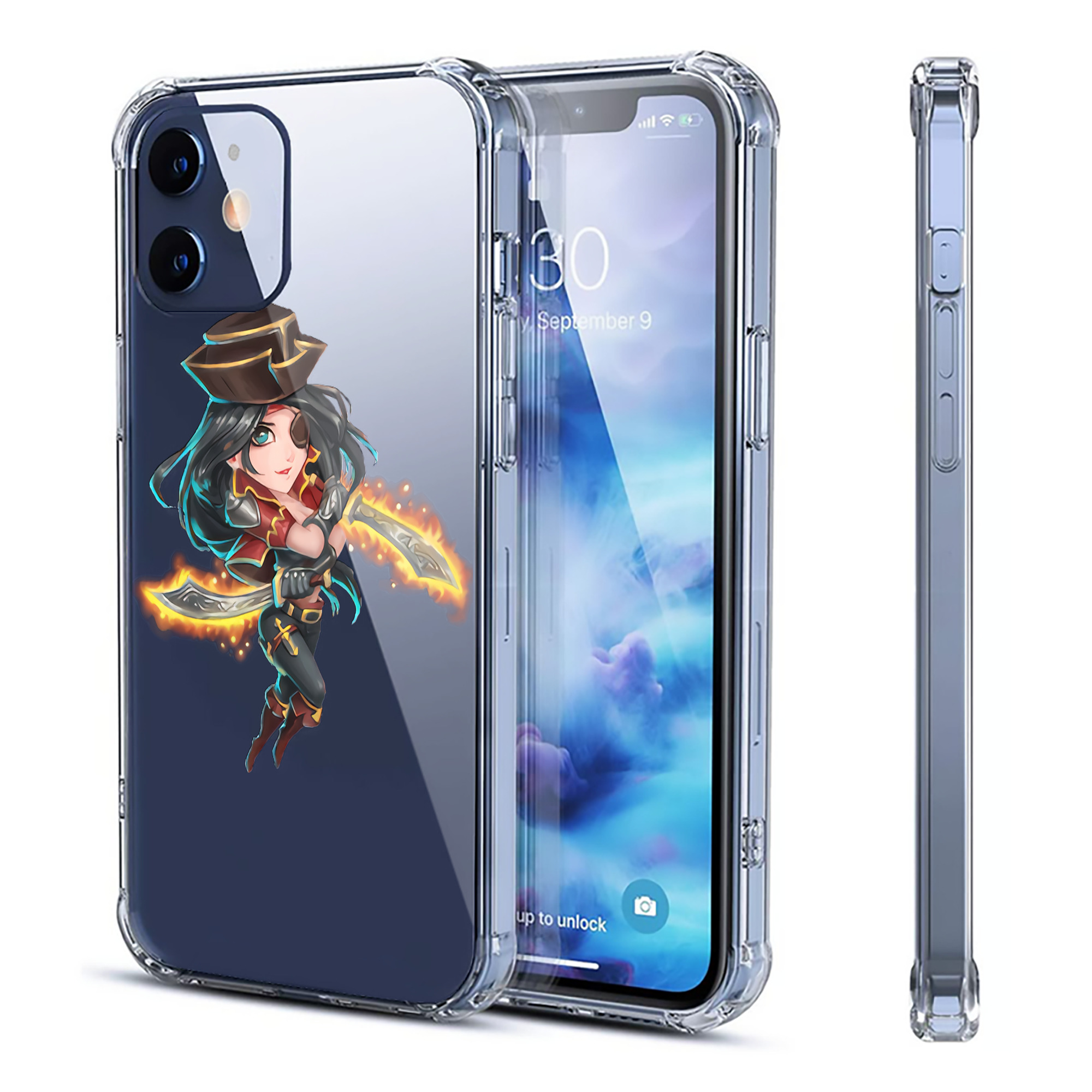 （画像用） リーグ・オブ・レジェンド League of Legends LOL 【iPhone 12シリーズ対応】透明スマホケース（クリアソフトケース）